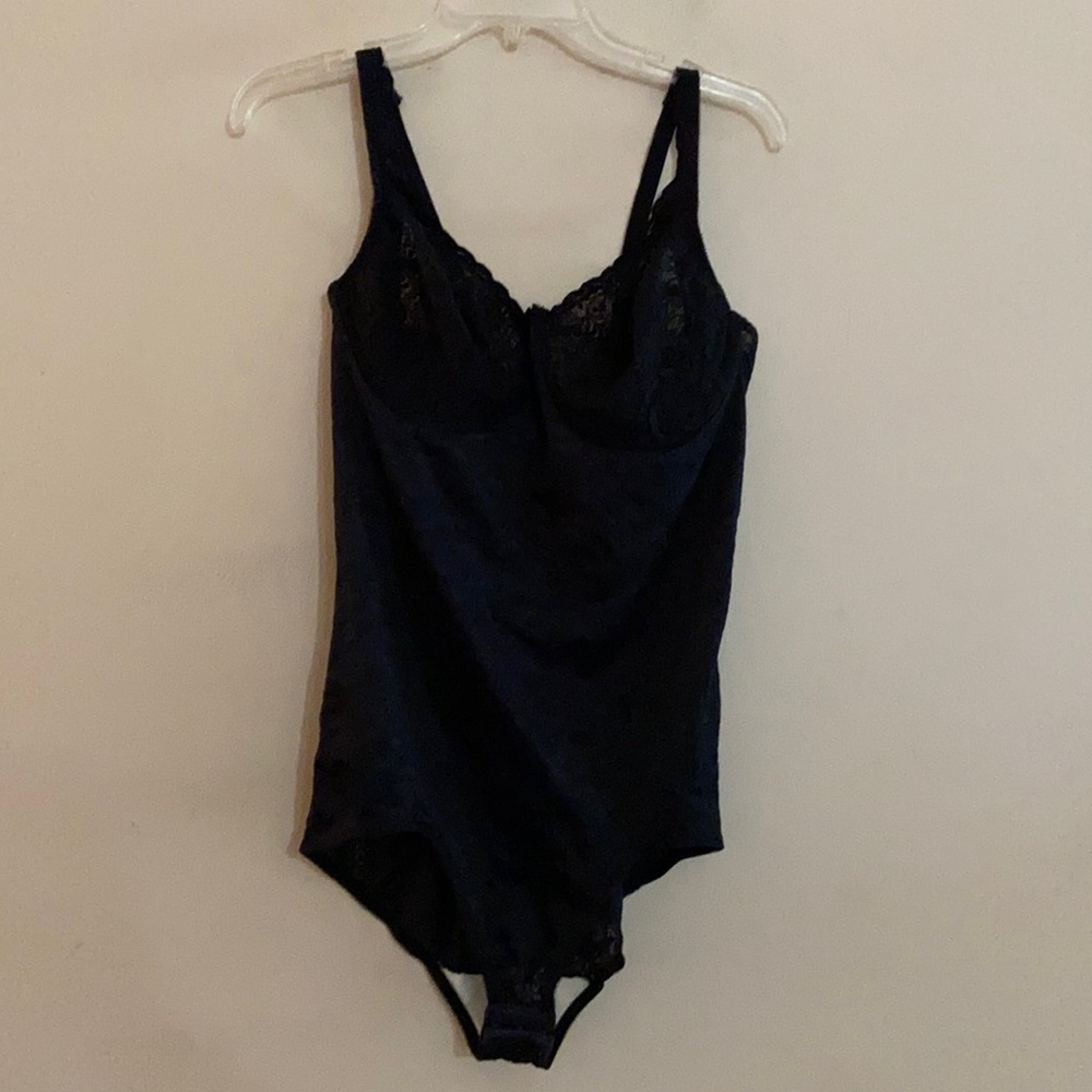 Lane Bryant Black Lace Bodysuit
